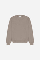 Pull Trevise beige en laine merinos extrafine - 8