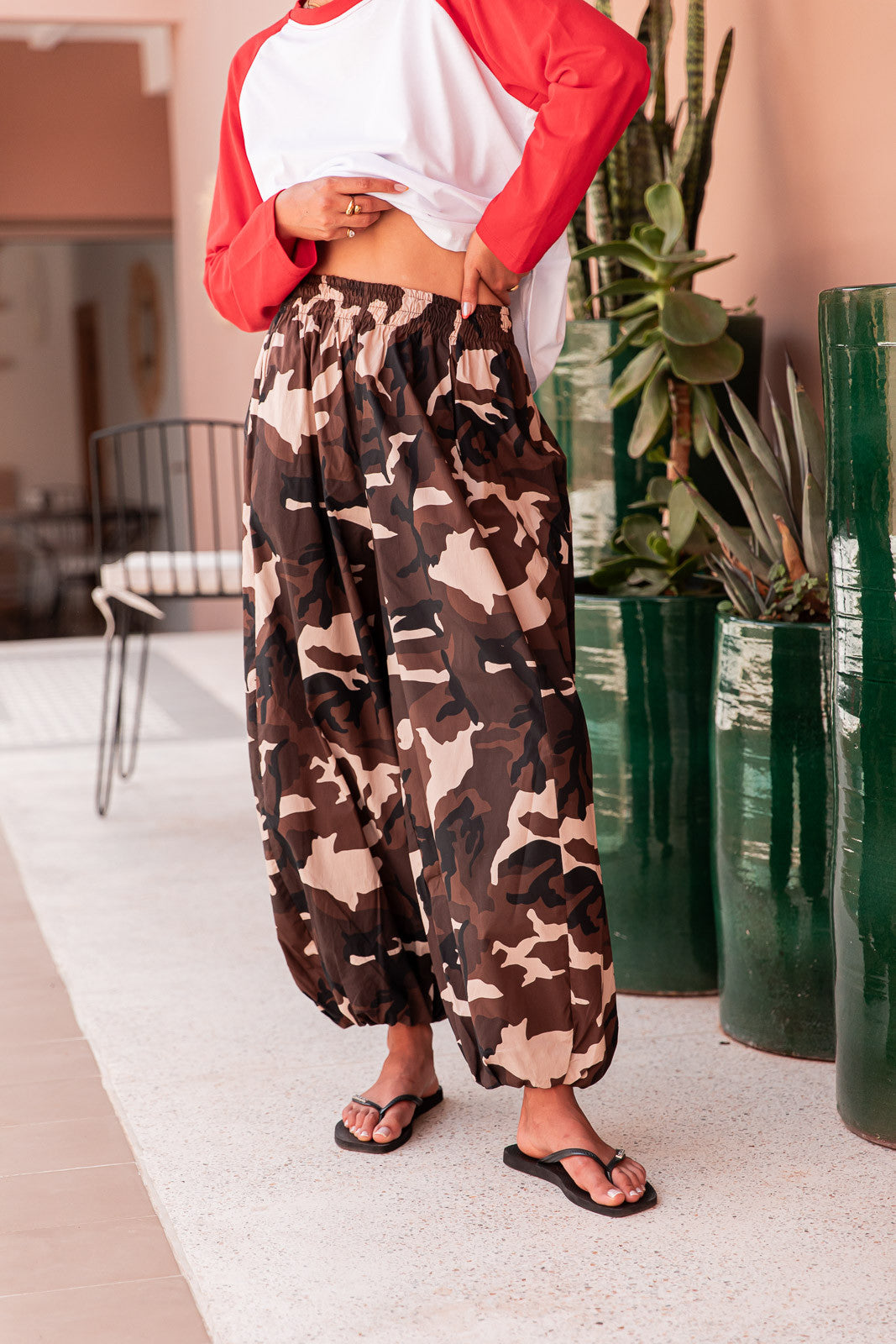 TRINITI Chocolate - Military Trousers