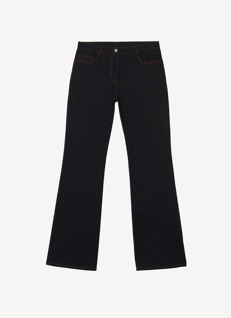 Charles De Vilmorin - Pantalon Avec Poches Piquées - Black - Homme