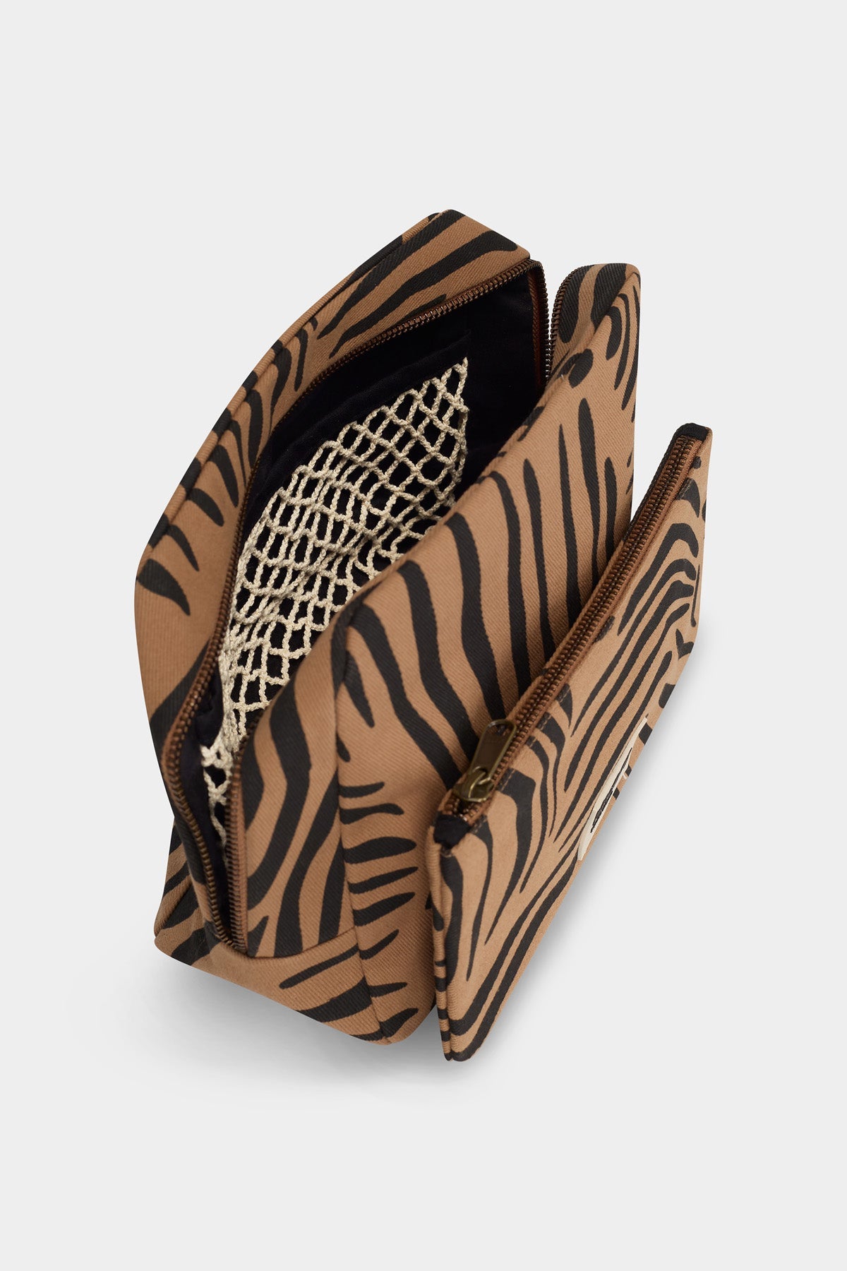 Toilettaske Xl Alix - Zebra Kanel