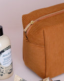 Trousse De Toilette Charlotte En Velours Côtelé