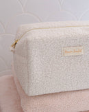 Trousse De Toilette Charlotte Moumoute - Grand Format - Blanc