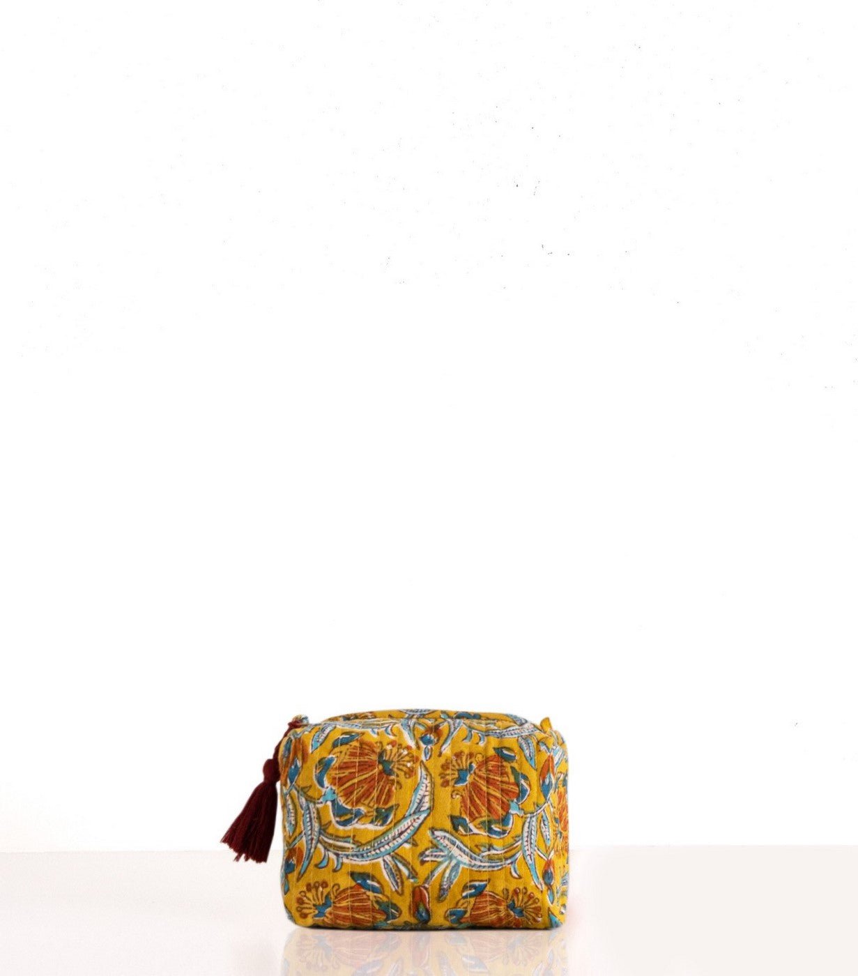Jaipur Toiletry Bag - Mustard