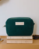 Trousse De Toilette Charlotte En Velours Côtelé