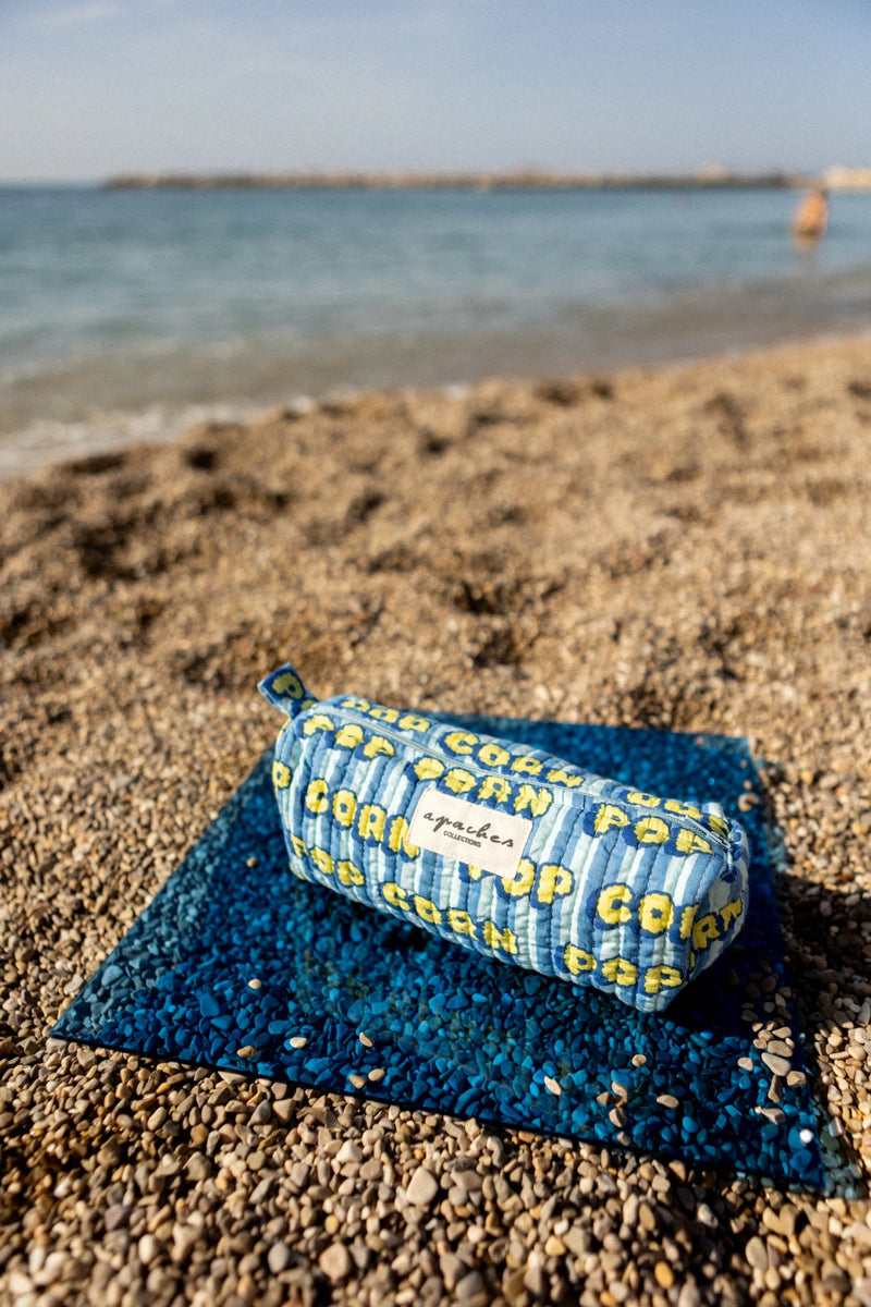 Trousse Opal "Pop Corn" - Océan