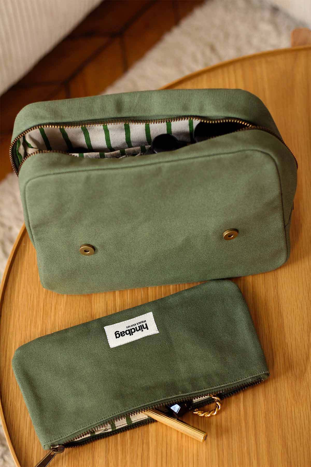 Trousse De Toilette Alix - Olive