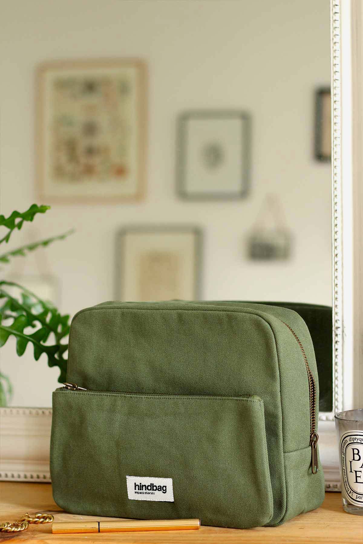 Trousse De Toilette Alix - Olive