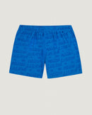 trousseau terry cloth short 'maison labiche flower'#color_azulejos-blue