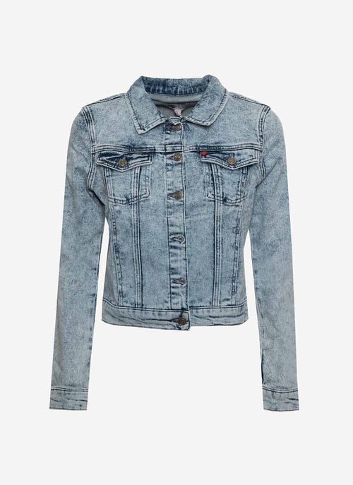 Lee Cooper - Veste Trucker - Bleu - Femme