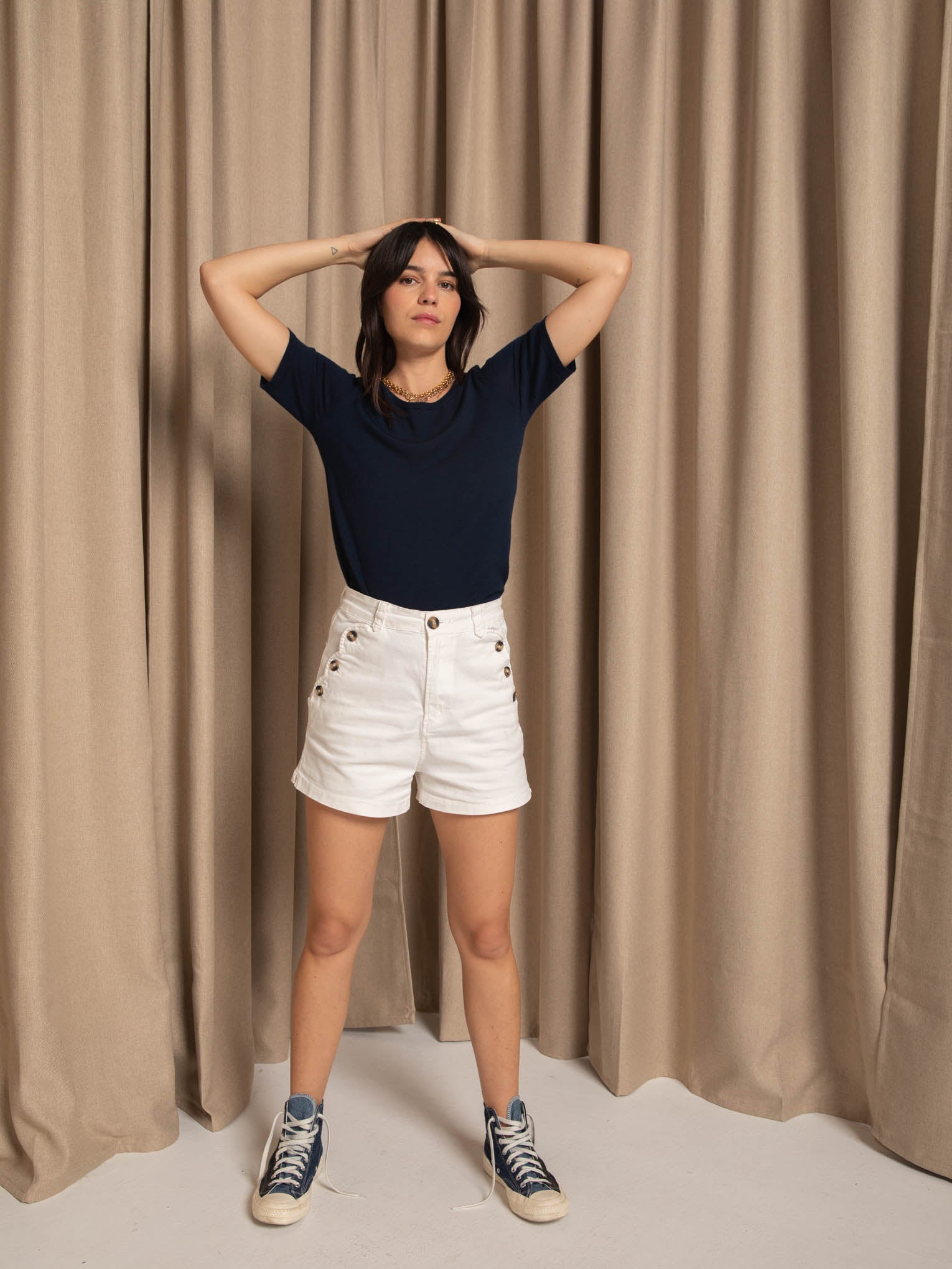 Pull Bari - Navy - Femme