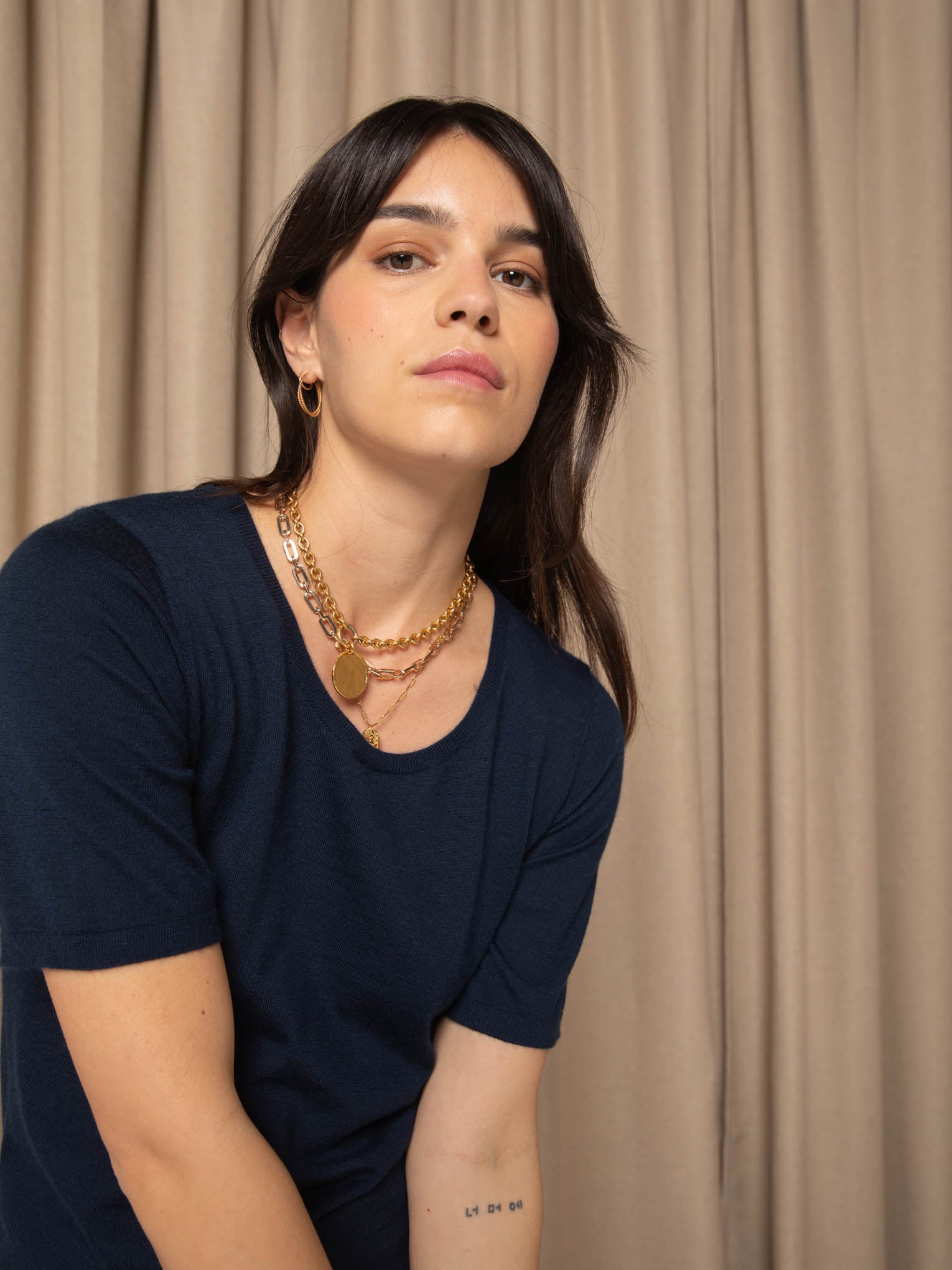 Pull Bari - Navy - Femme