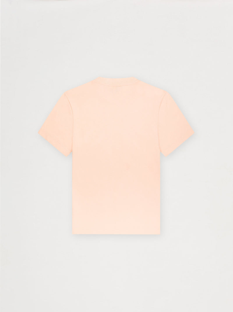 T-shirt unisexe COUP DE PINCEAU abricot