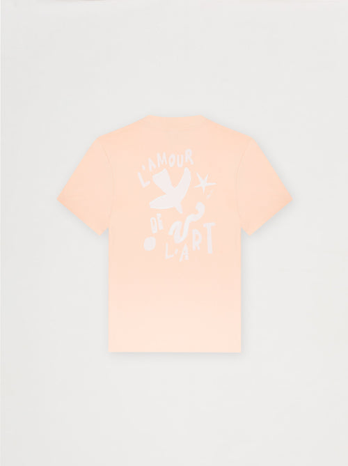 T-shirt unisexe ILLUSTRATION abricot