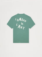 T-Shirt Unisexe L'Art De L'Amour Vert Givré