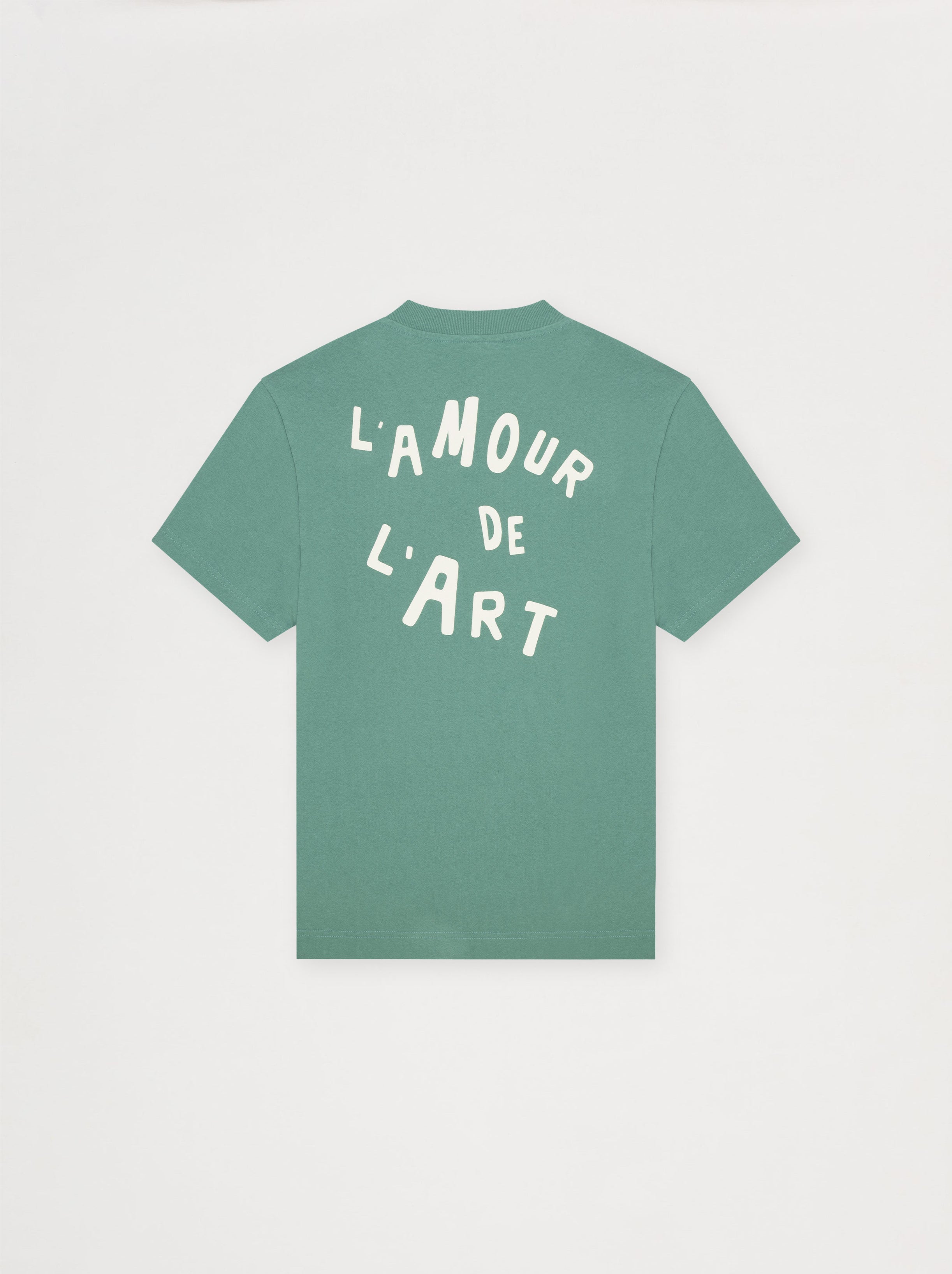 T-Shirt Unisexe L'Art De L'Amour Vert Givré