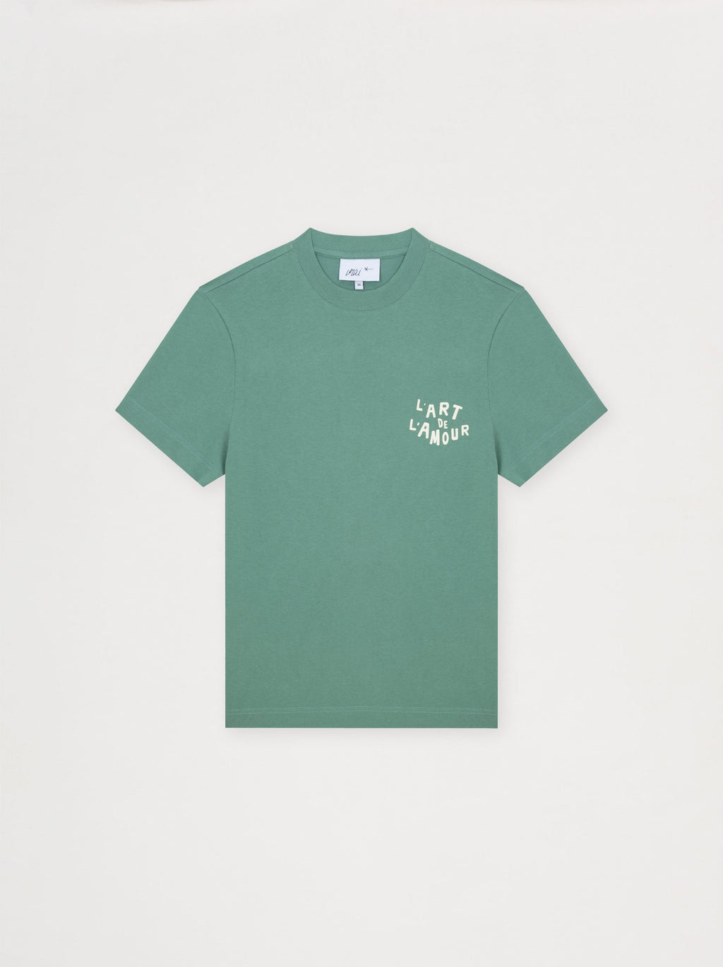 T-Shirt Unisexe L'Art De L'Amour Vert Givré