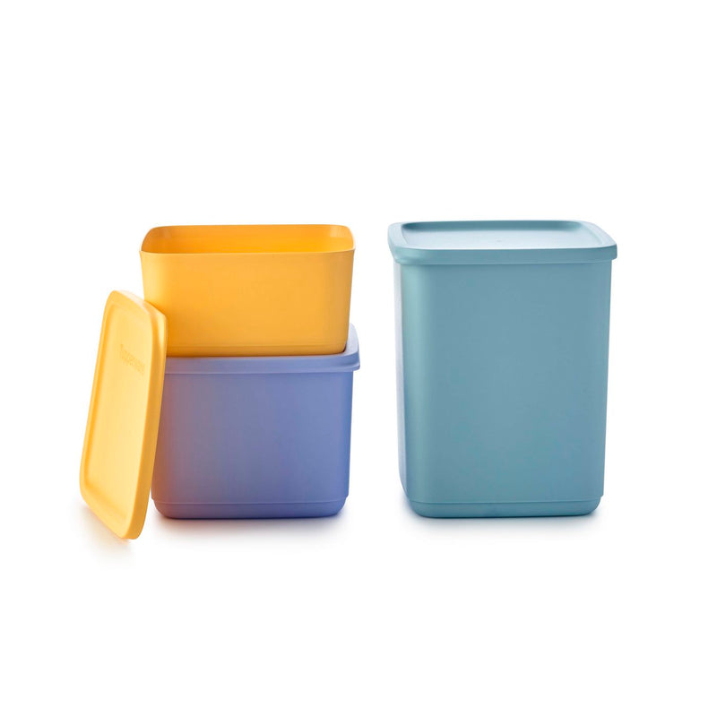 Set De 3 Boîtes Cubix (650ML, 1L, 1.8L)