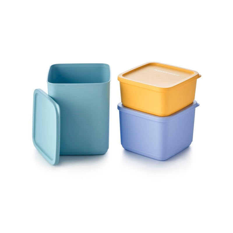 Set De 3 Boîtes Cubix (650ML, 1L, 1.8L)