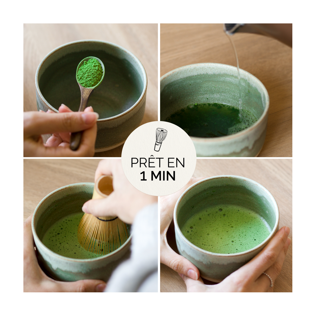 Uundværlig Duo: Økologisk Matcha Cérémonie-te & Økologisk Hojicha-te