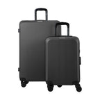 Set Di 2 Valigie Travel World Aca - Grigio Scuro