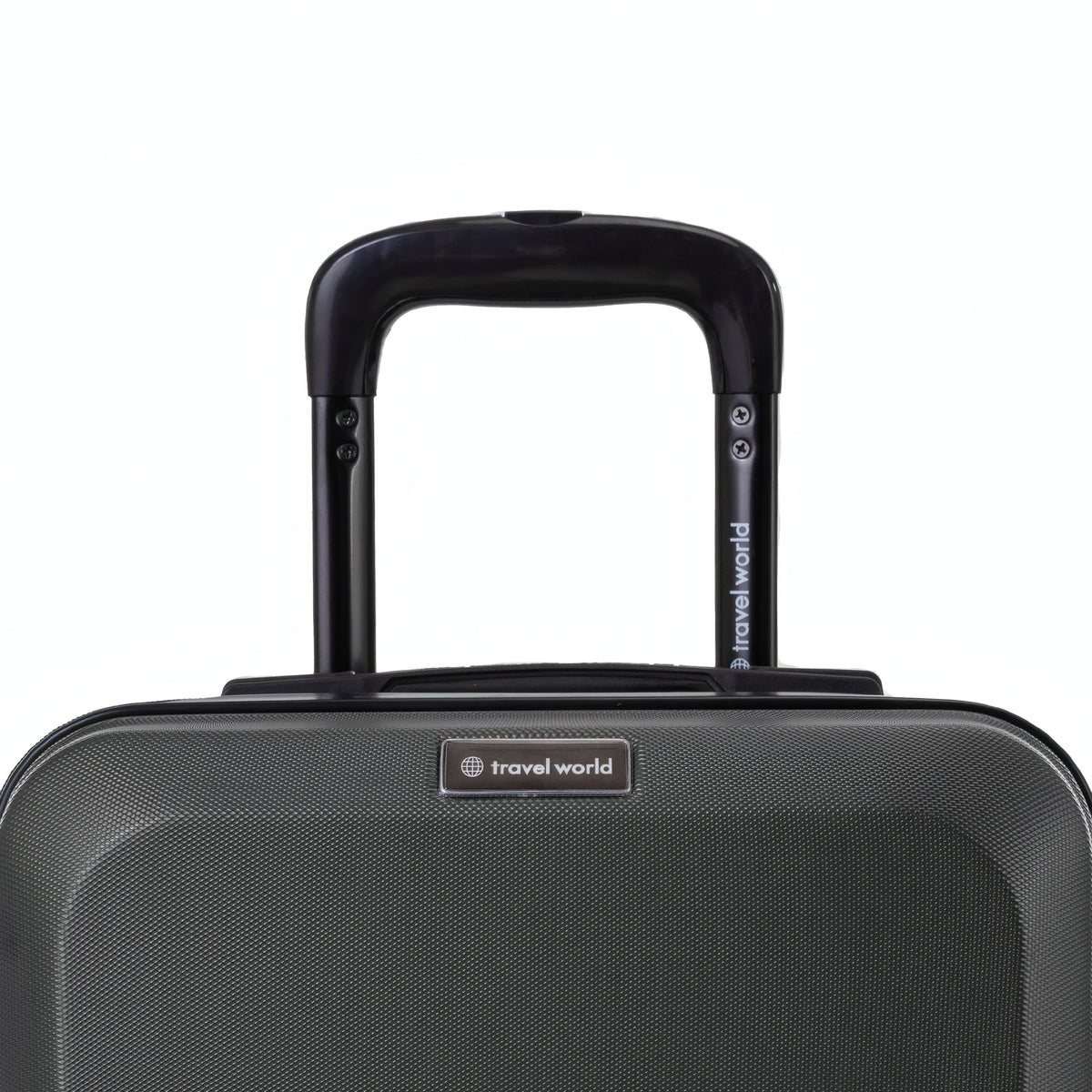 Set Di 2 Valigie Travel World Aca - Grigio Scuro