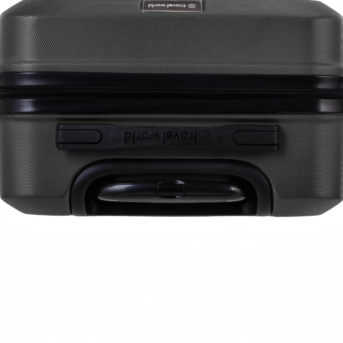 Set Di 2 Valigie Travel World Aca - Grigio Scuro