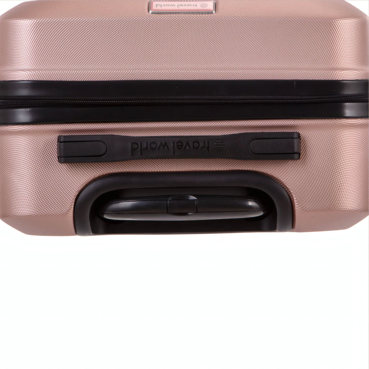 Set Di 2 Valigie Travel World Aca - Oro Rosa