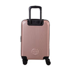 Set Di 2 Valigie Travel World Aca - Oro Rosa