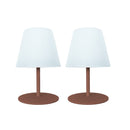 Cordless Table Lamp - Twins Terracota