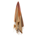 Ara - Lot de 2 Plaids - Marron - Acrylique