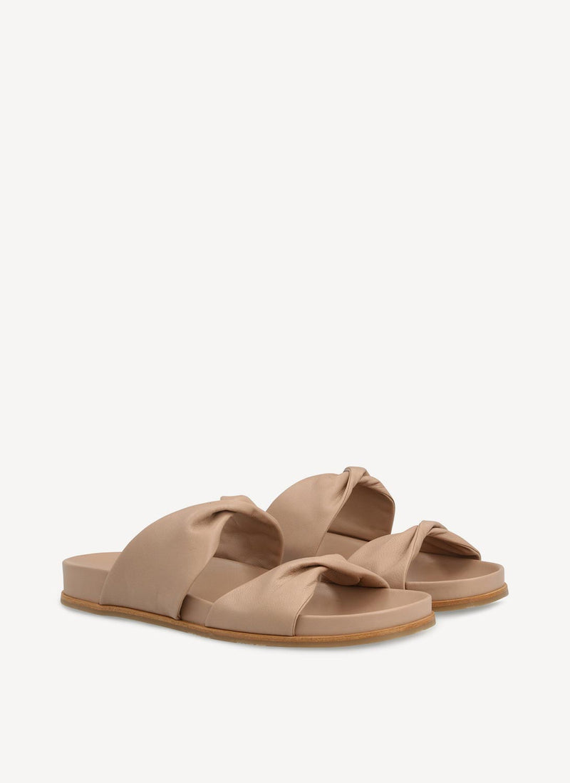 Aquazzura - Sandales Twist Footbed - New Nude - Femme