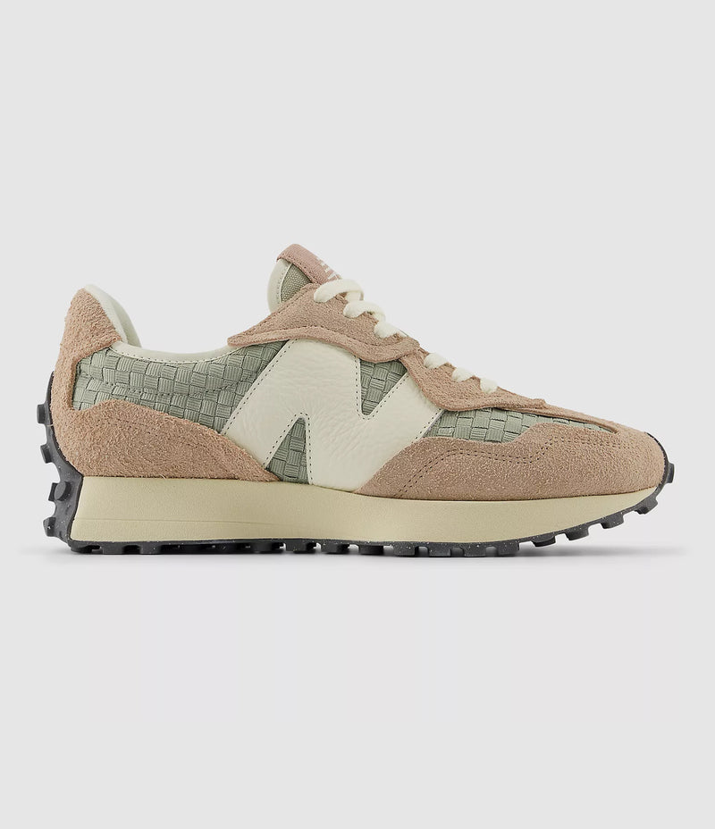 New Balance - Baskets 327 Suede Flat Taupe - Femme