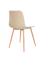 Leon - Dining Room Chair - Steel - Beige