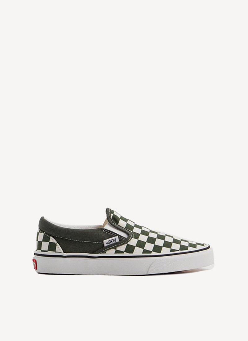 Vans - Baskets Slip-On Classic - Thyme True White - Femme