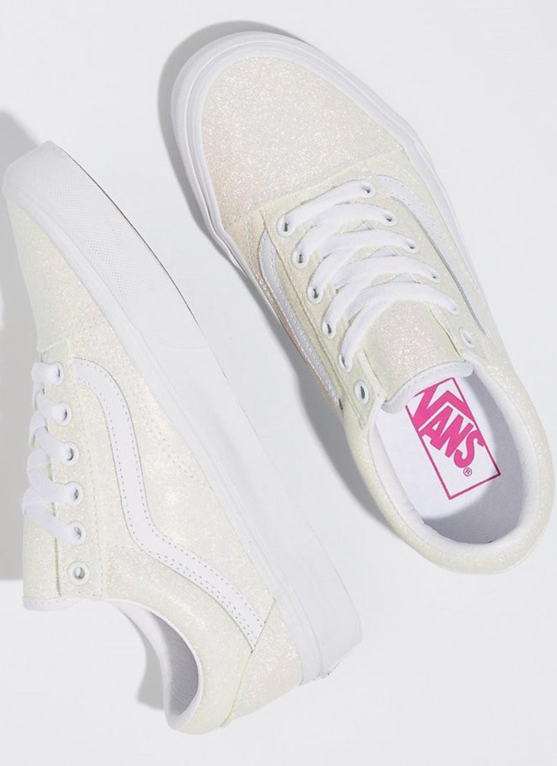 Vans - Baskets Old Skool - Pink True White - Unisexe