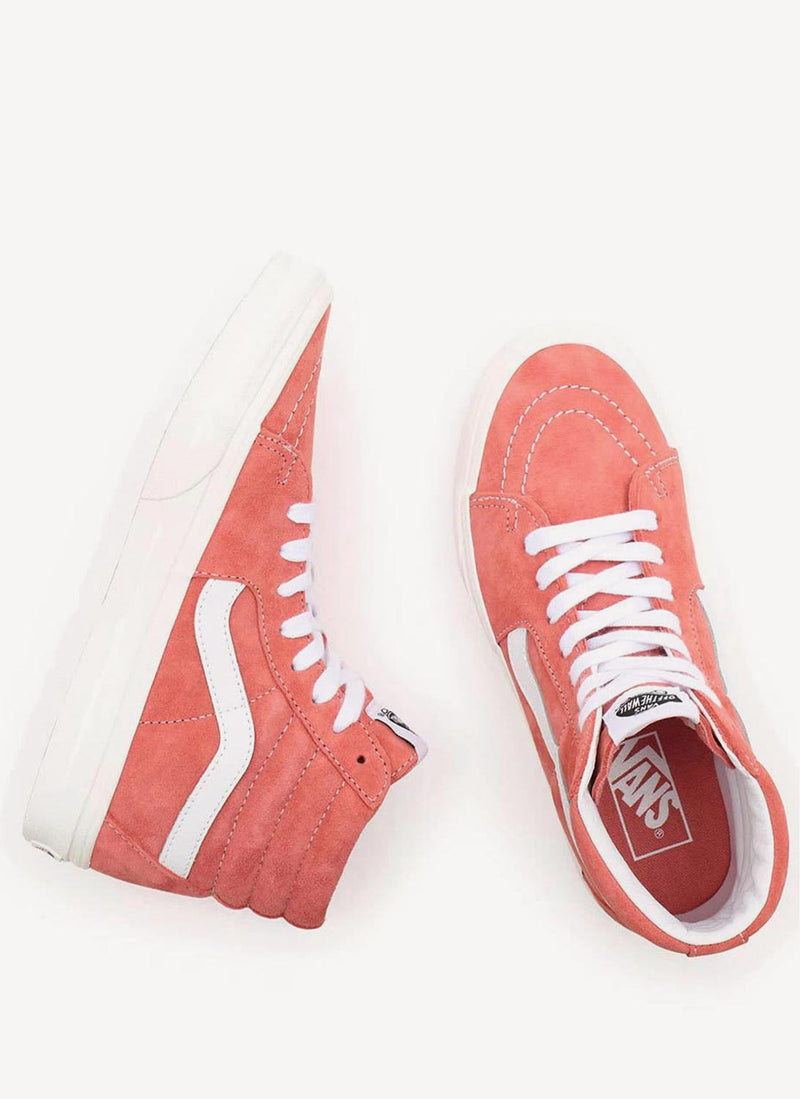 Vans - Baskets Sk8 Hi - Terra Cotta Snow White - Unisexe