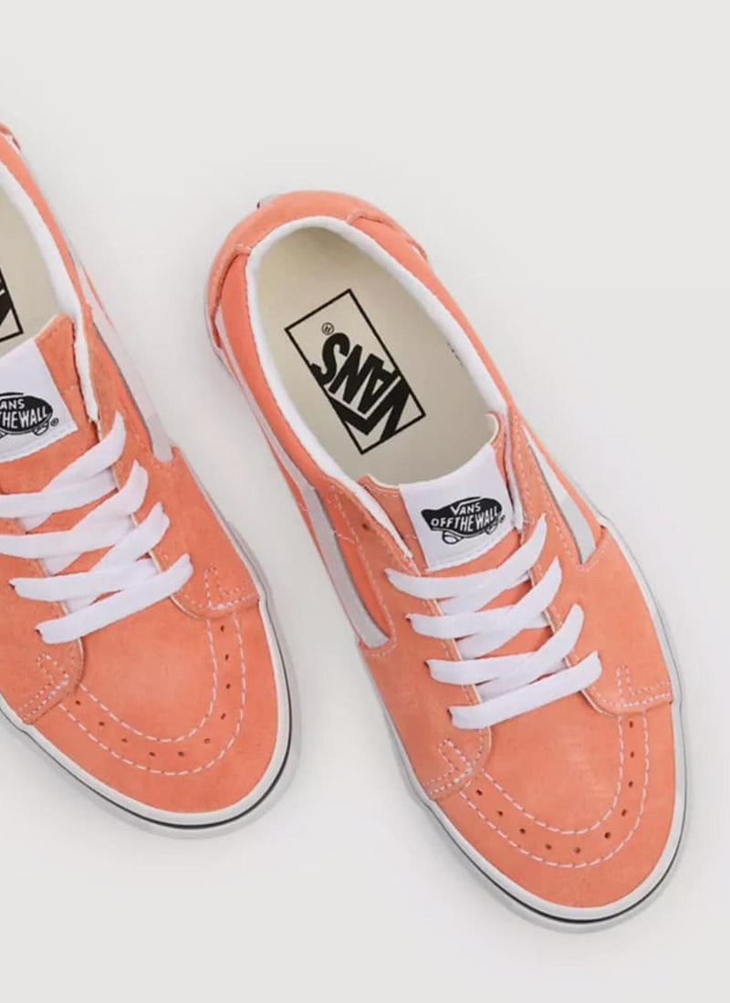 Vans - Baskets Sk8-Low - Melon True White - Femme