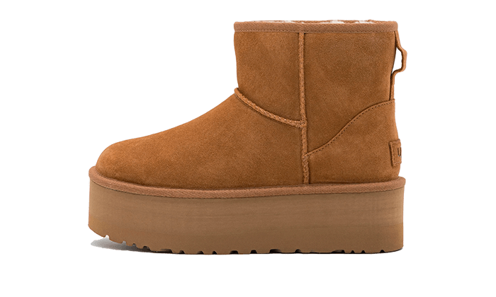 Classic Mini Platform Boot Chestnut - Marron