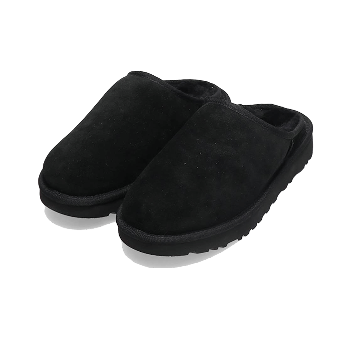 Ugg - Classic Slip-On Black Slippers - Black
