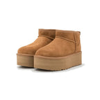 Baskets UGG Classic Ultra Mini Platform Chestnut