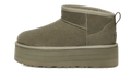 Classic Ultra Mini Platform Moss Green - Vert