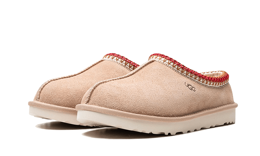 Tasman Slipper Sand Dark Cherry - Beige