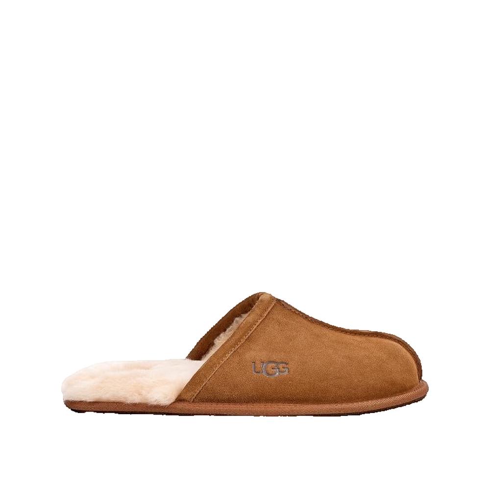 Scuff Slippers - Chestnut