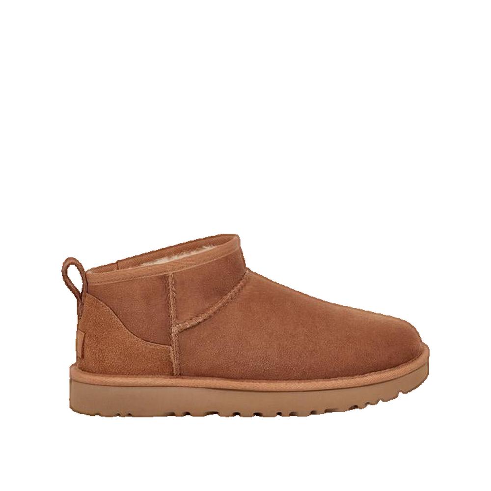 Classic Ultra Mini Boots - Chestnut