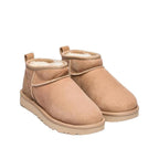 Classic Ultra Mini Boots - Sand