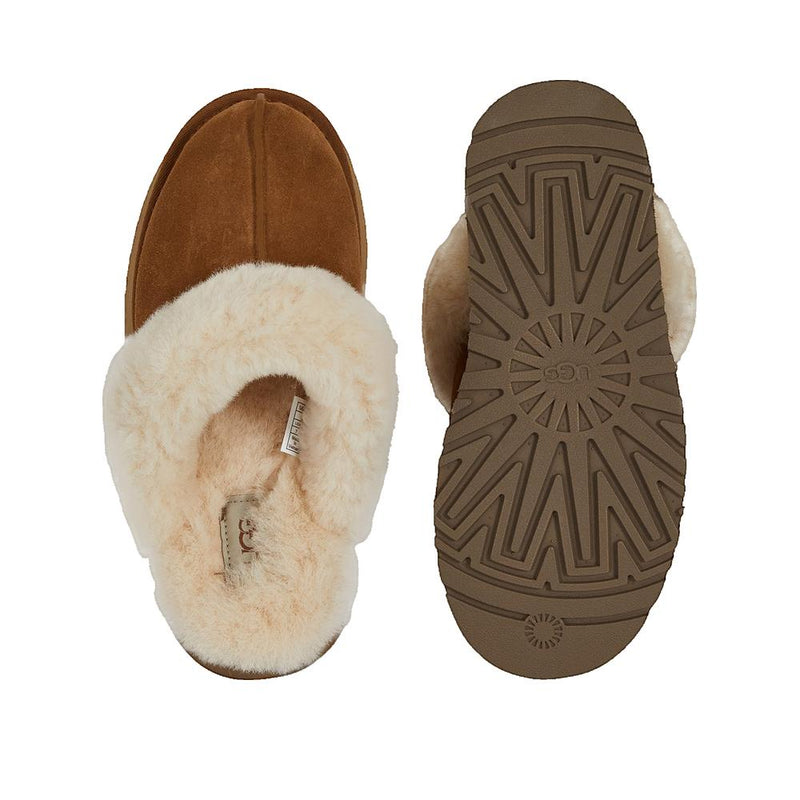 Chaussons Disquette - Châtaigne