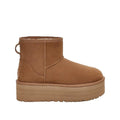 Classic Mini Platform Boots - Brown