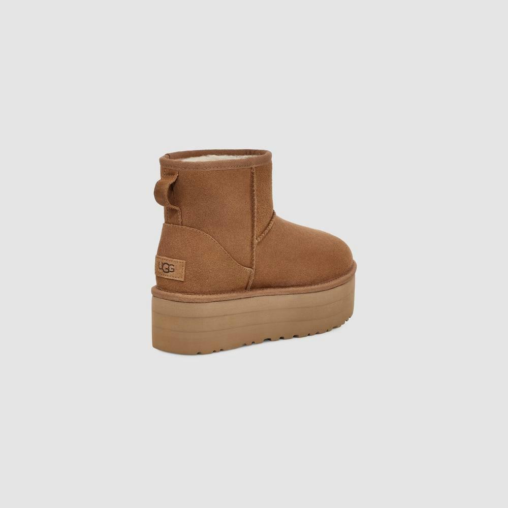 Bottes Classic Mini Platform - Marron