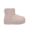 Botas clásicas mini con plataforma - rosa pálido