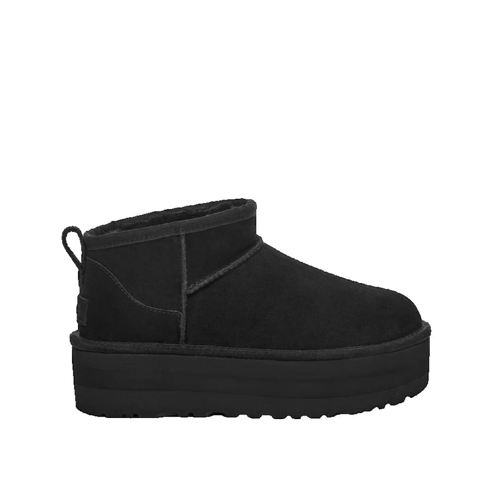 Classic Ultra Mini Platform Boots - Black